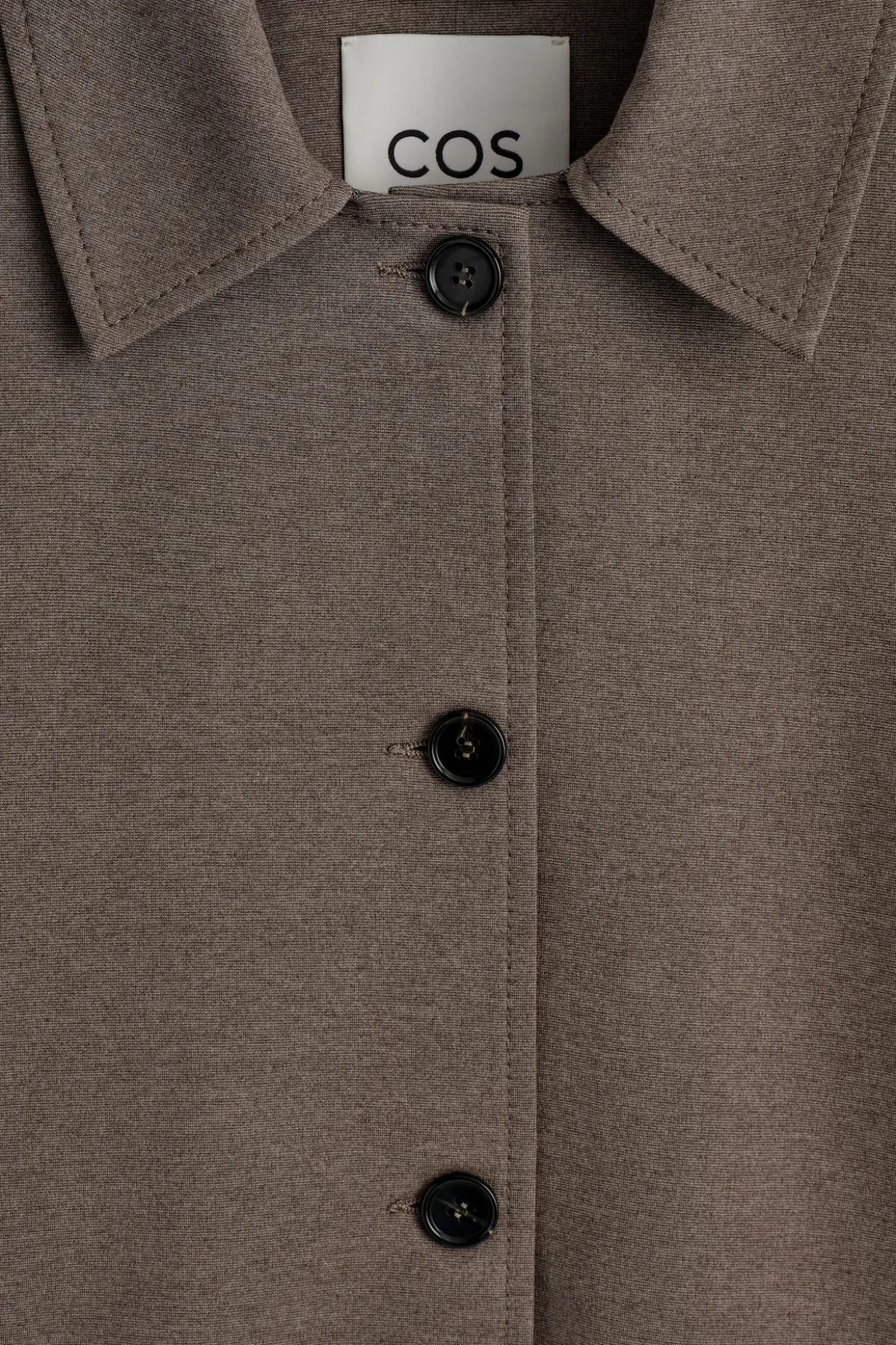ABGERUNDETE JACKE AUS JERSEY