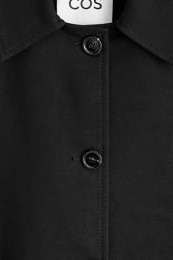 ABGERUNDETE JACKE AUS JERSEY