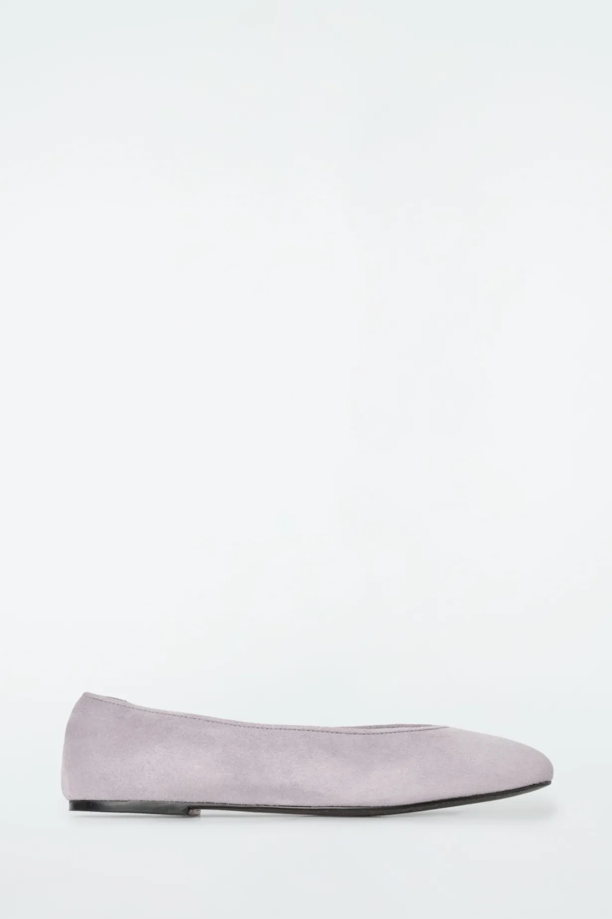 BALLERINAS AUS VELOURSLEDER