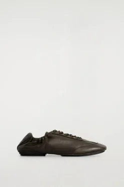 BALLERINA-SNEAKERS AUS LEDER
