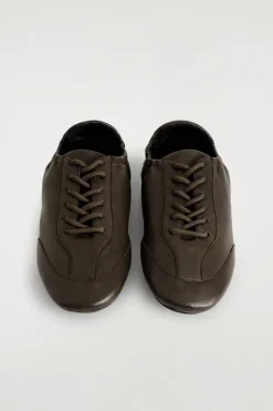 BALLERINA-SNEAKERS AUS LEDER