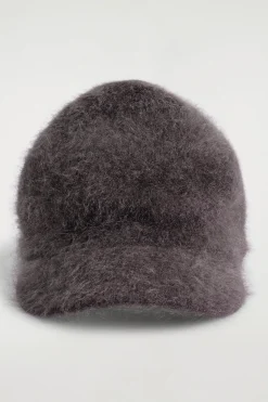 BASECAP AUS GEBÜRSTETEM KASCHMIR