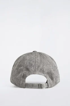 BASECAP AUS LEINEN