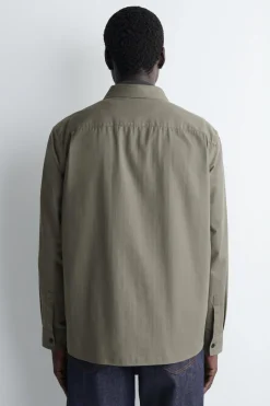BAUMWOLLHEMD MIT TASCHENDETAILS