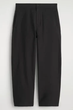 BAUMWOLLHOSE MIT BARREL-BEIN