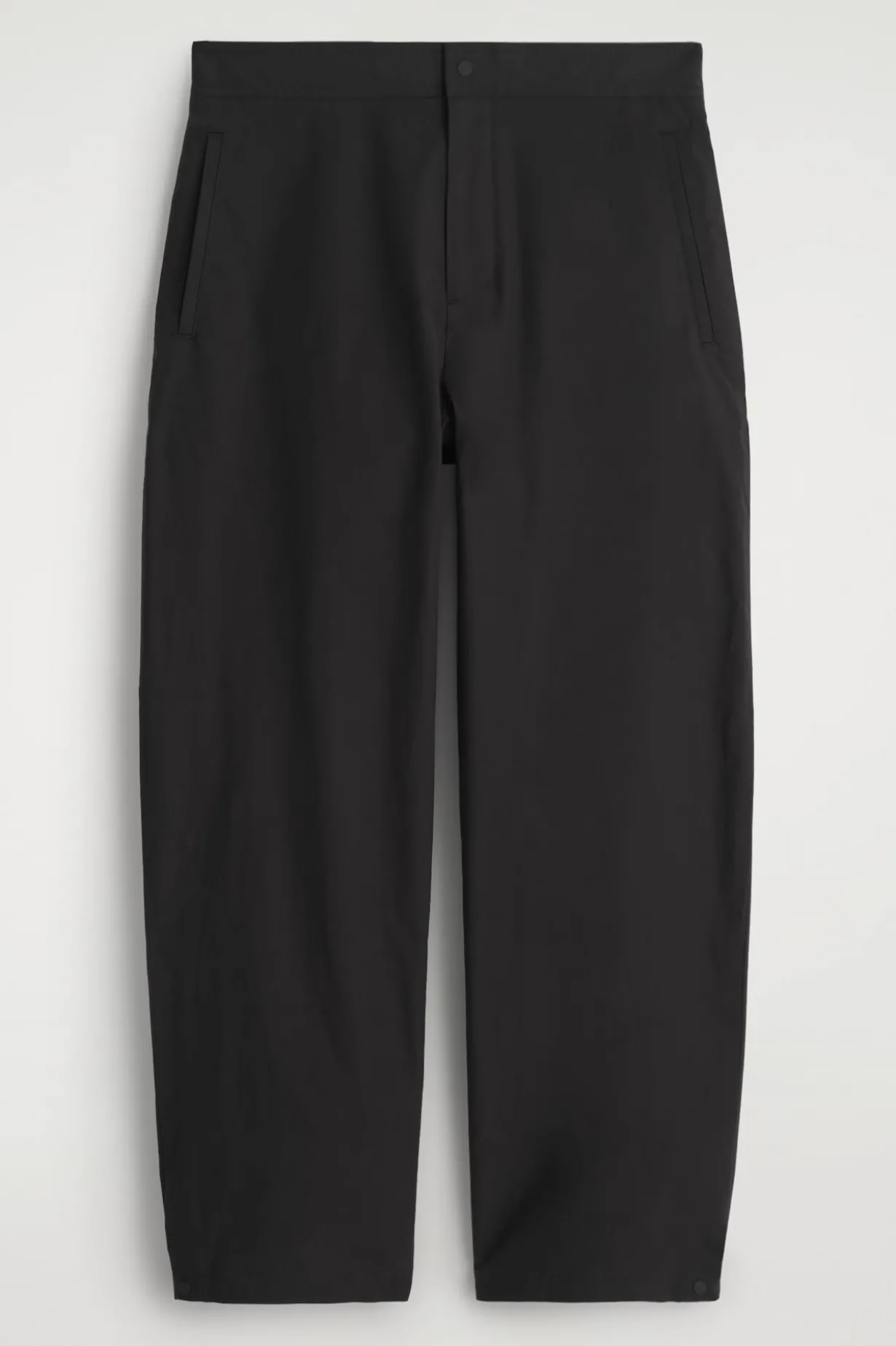 BAUMWOLLHOSE MIT BARREL-BEIN