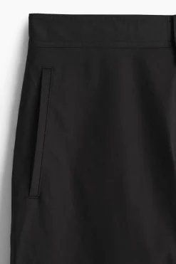 BAUMWOLLHOSE MIT BARREL-BEIN
