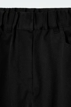 BAUMWOLLHOSE MIT WEITEM BEIN