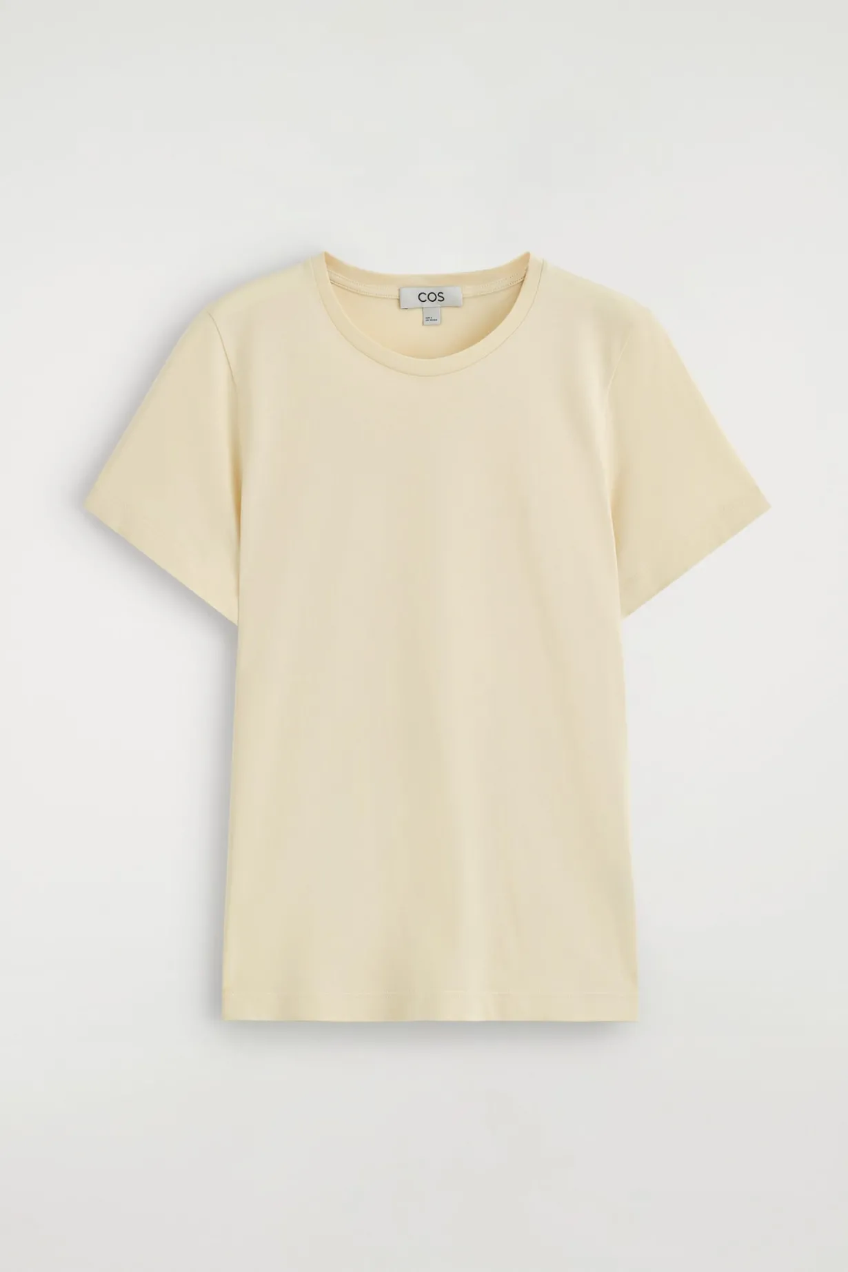 BAUMWOLL-T-SHIRT MIT RUNDHALSAUSSCHNITT