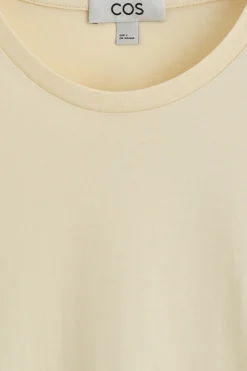 BAUMWOLL-T-SHIRT MIT RUNDHALSAUSSCHNITT