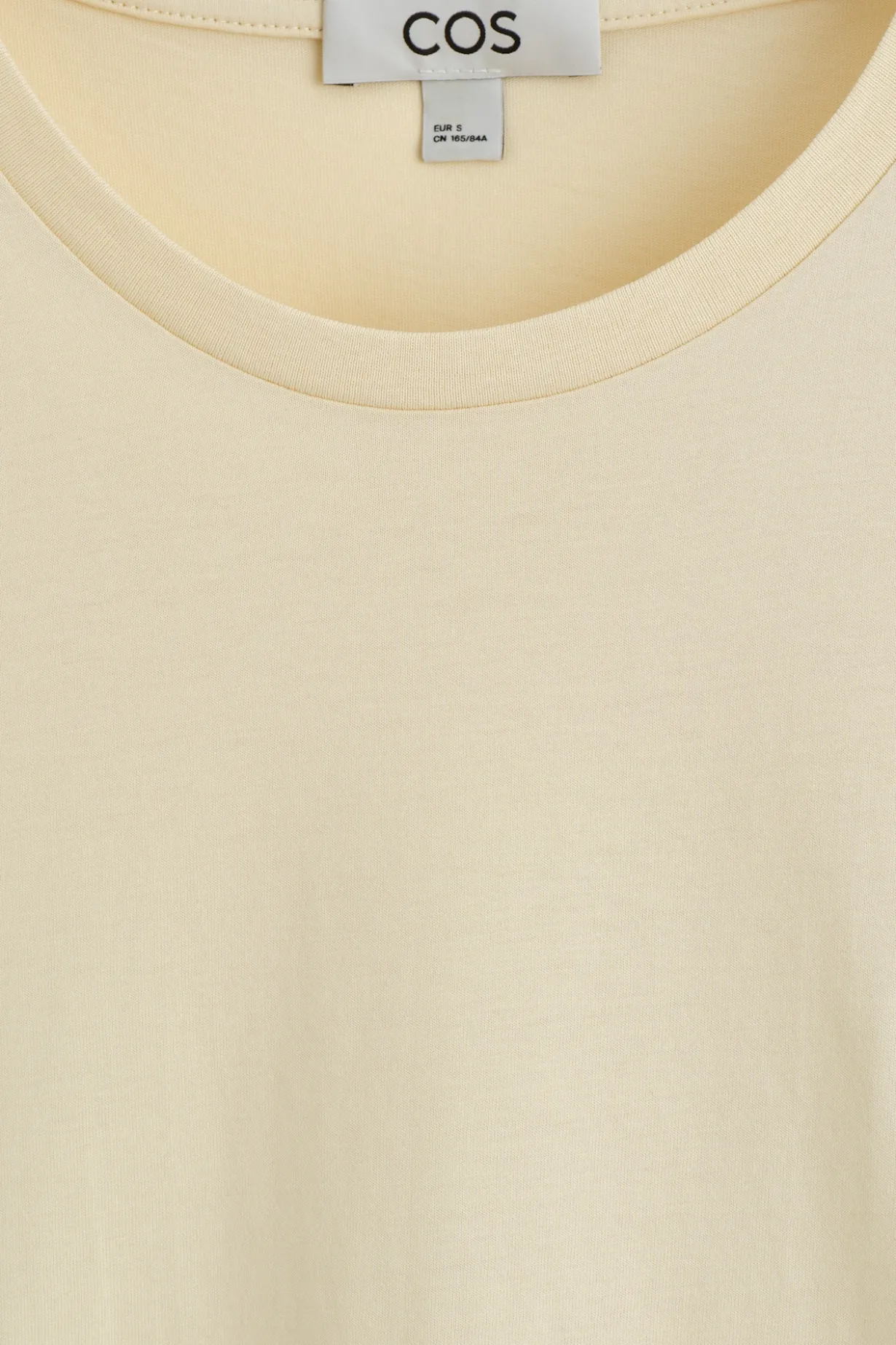 BAUMWOLL-T-SHIRT MIT RUNDHALSAUSSCHNITT
