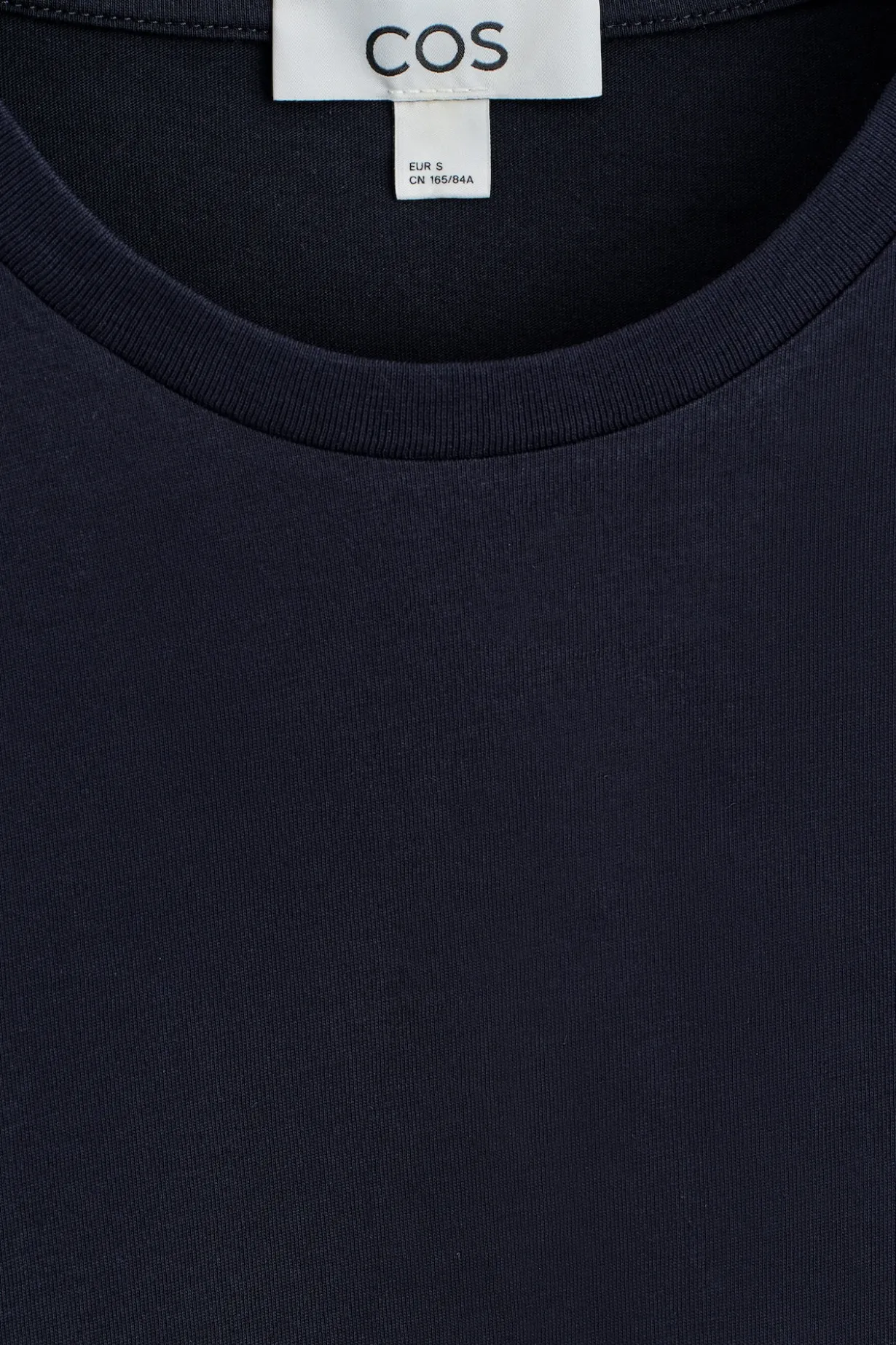 BAUMWOLL-T-SHIRT MIT RUNDHALSAUSSCHNITT