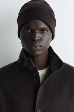 BEANIE AUS DOUBLEFACE-WOLLE