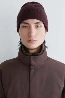 BEANIE AUS WOLL-KASCHMIR-MIX
