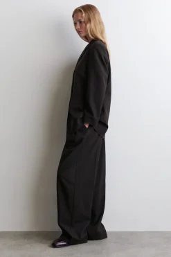 BLAZER AUS MERINOWOLL-MIX
