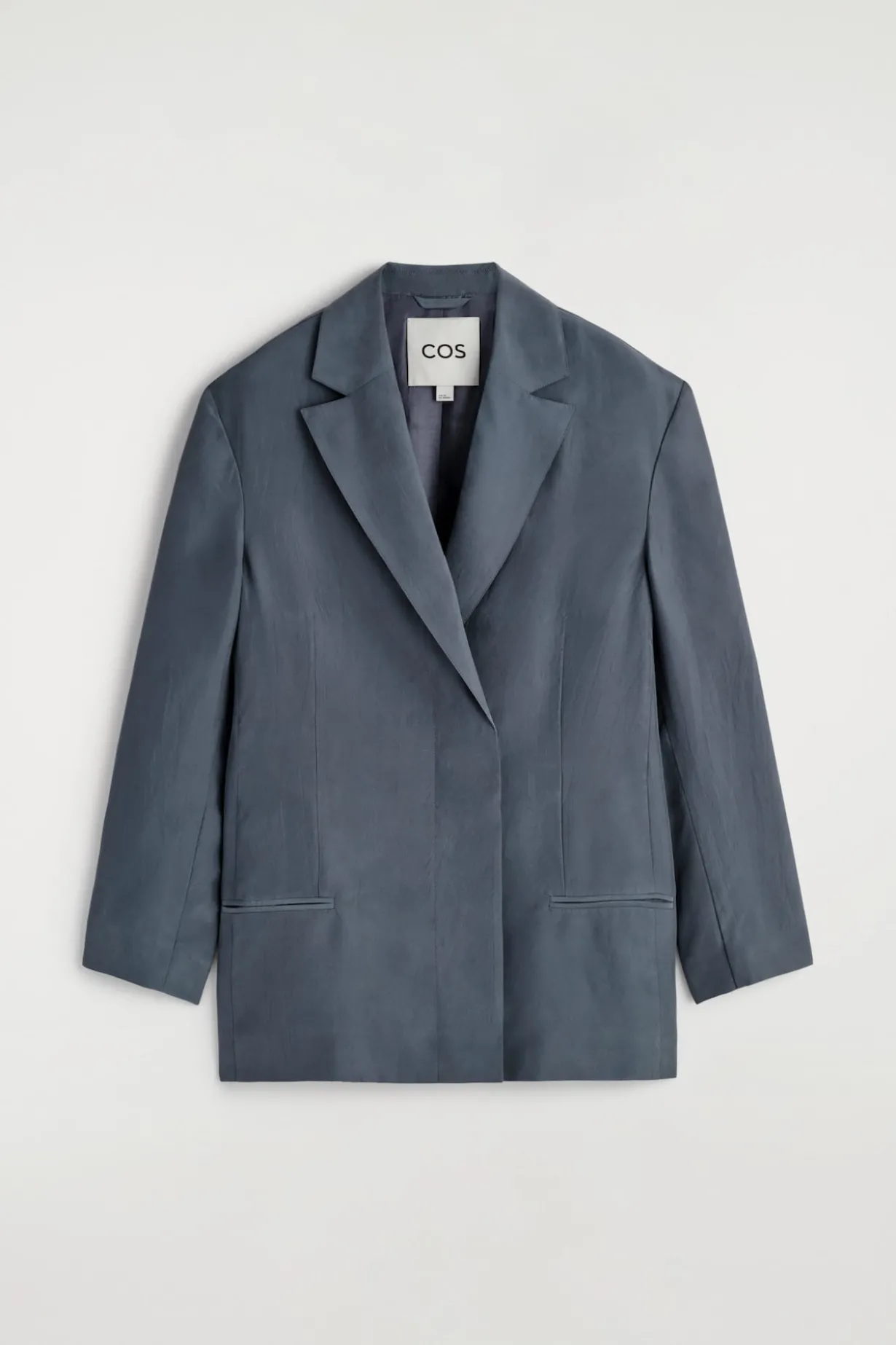 BLAZER AUS SEIDE IN KNITTEROPTIK