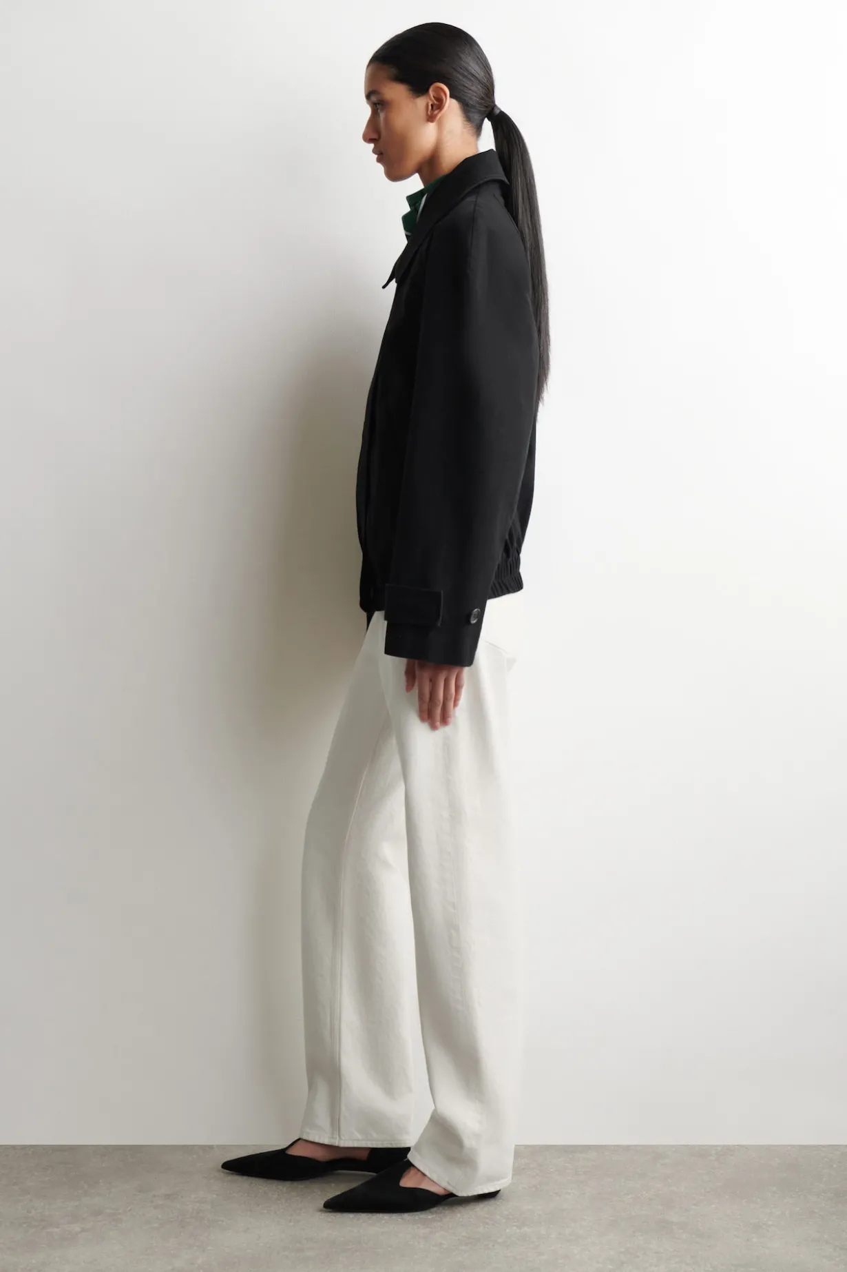 BLOUSONJACKE AUS BAUMWOLLE