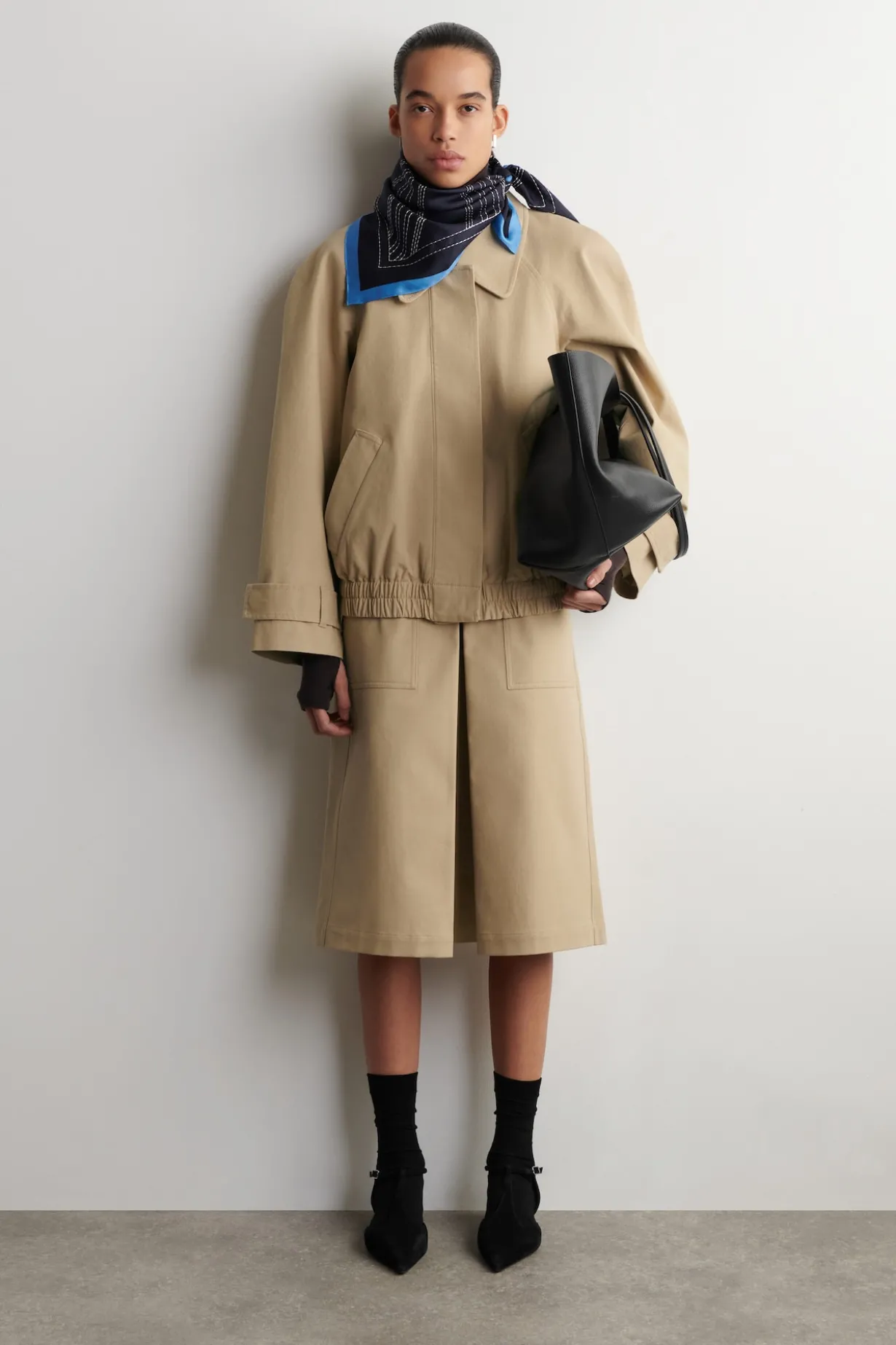 BLOUSONJACKE AUS BAUMWOLLE