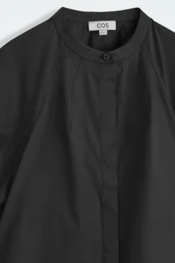 BLUSE MIT PUFFÄRMELN