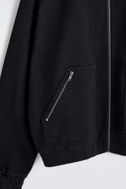 BOMBERJACKE AUS BAUMWOLLJERSEY