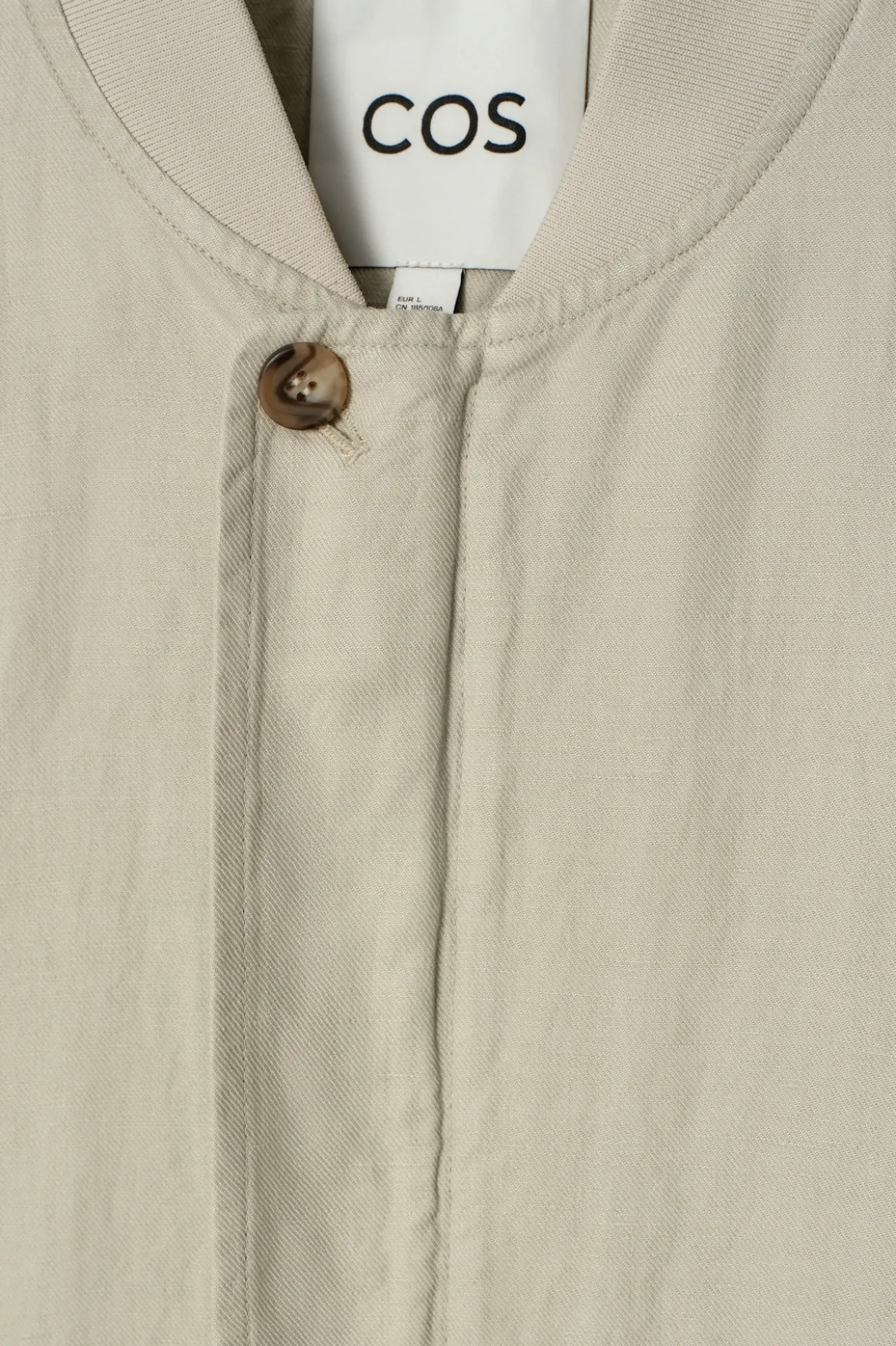 BOMBERJACKE AUS LEINEN