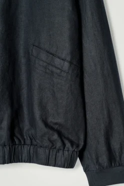 BOMBERJACKE AUS LEINEN