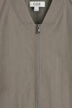 BOMBERJACKE MIT JERSEY-EINSÄTZEN