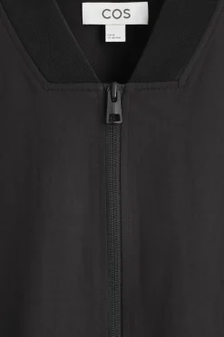BOMBERJACKE MIT JERSEY-EINSÄTZEN