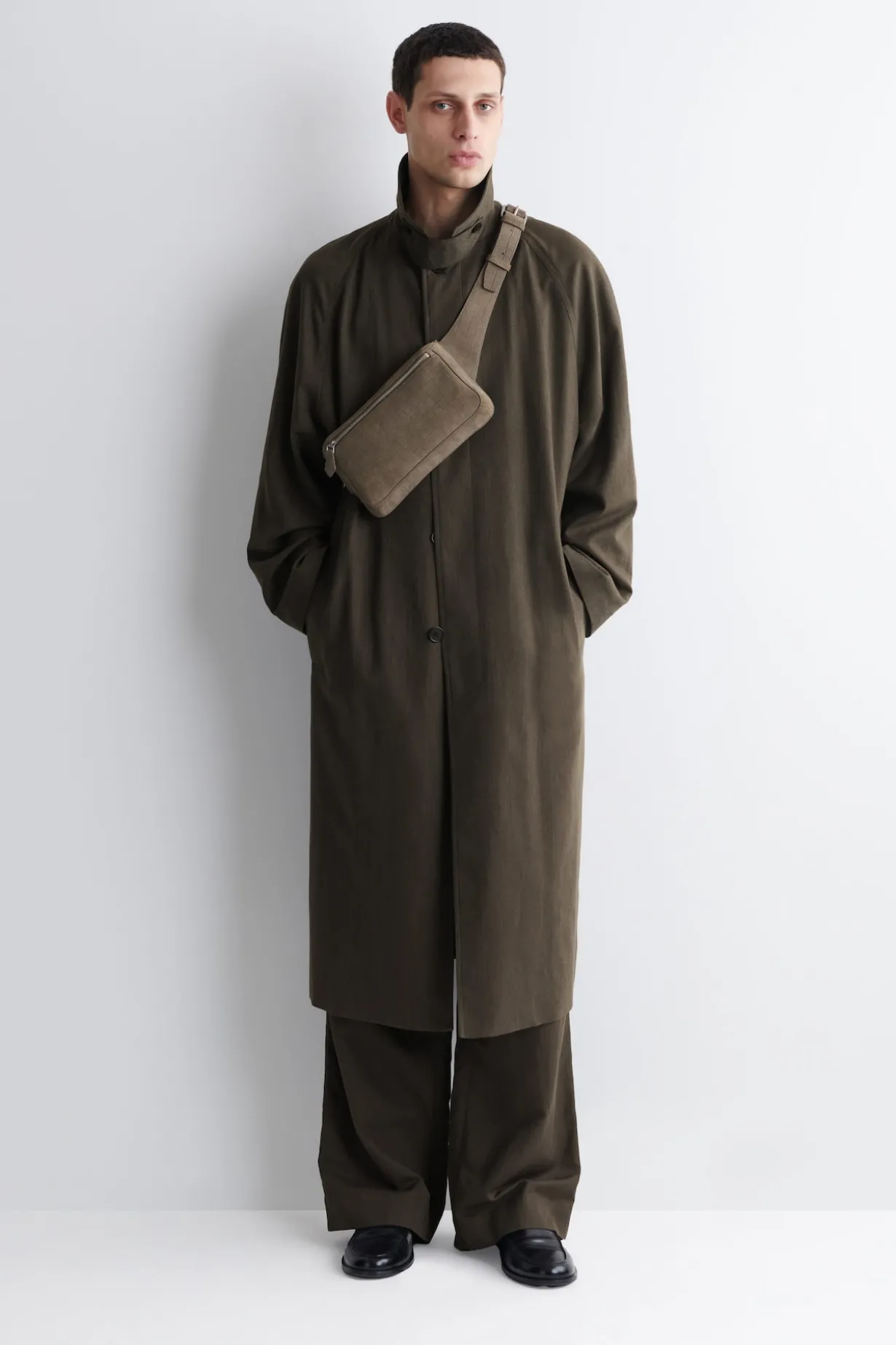 BRUNSWICK GÜRTELTASCHE - VELOURSLEDER