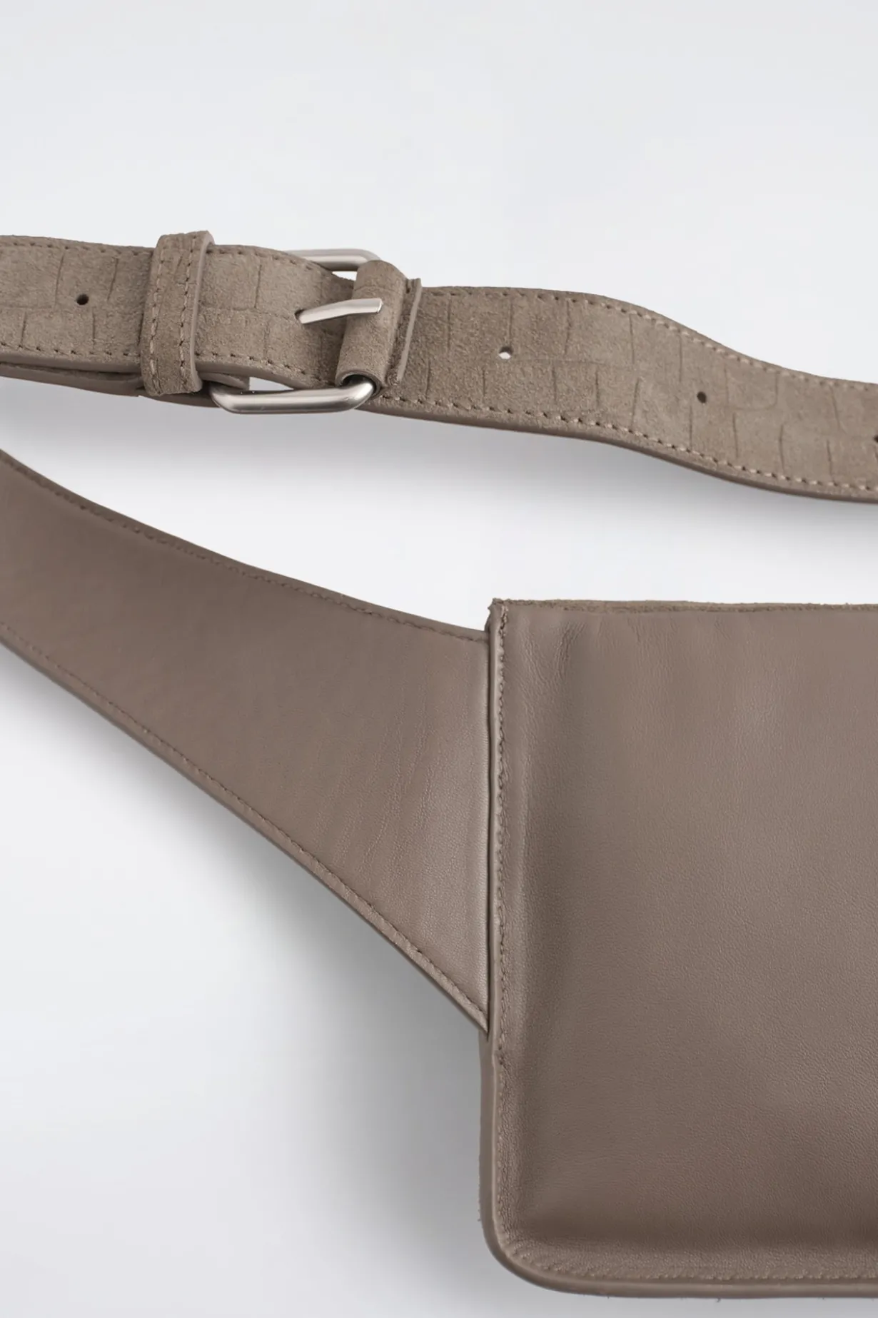 BRUNSWICK GÜRTELTASCHE - VELOURSLEDER