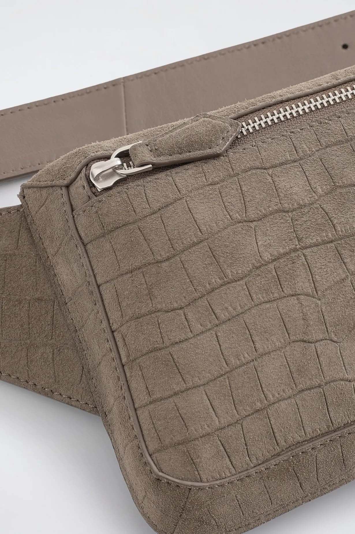 BRUNSWICK GÜRTELTASCHE - VELOURSLEDER