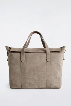 BRUNSWICK MESSENGER BAG - VELOURSLEDER