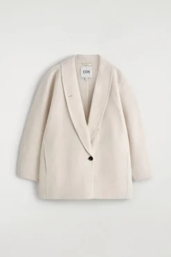 CABANJACKE AUS DOUBLEFACE-WOLLE
