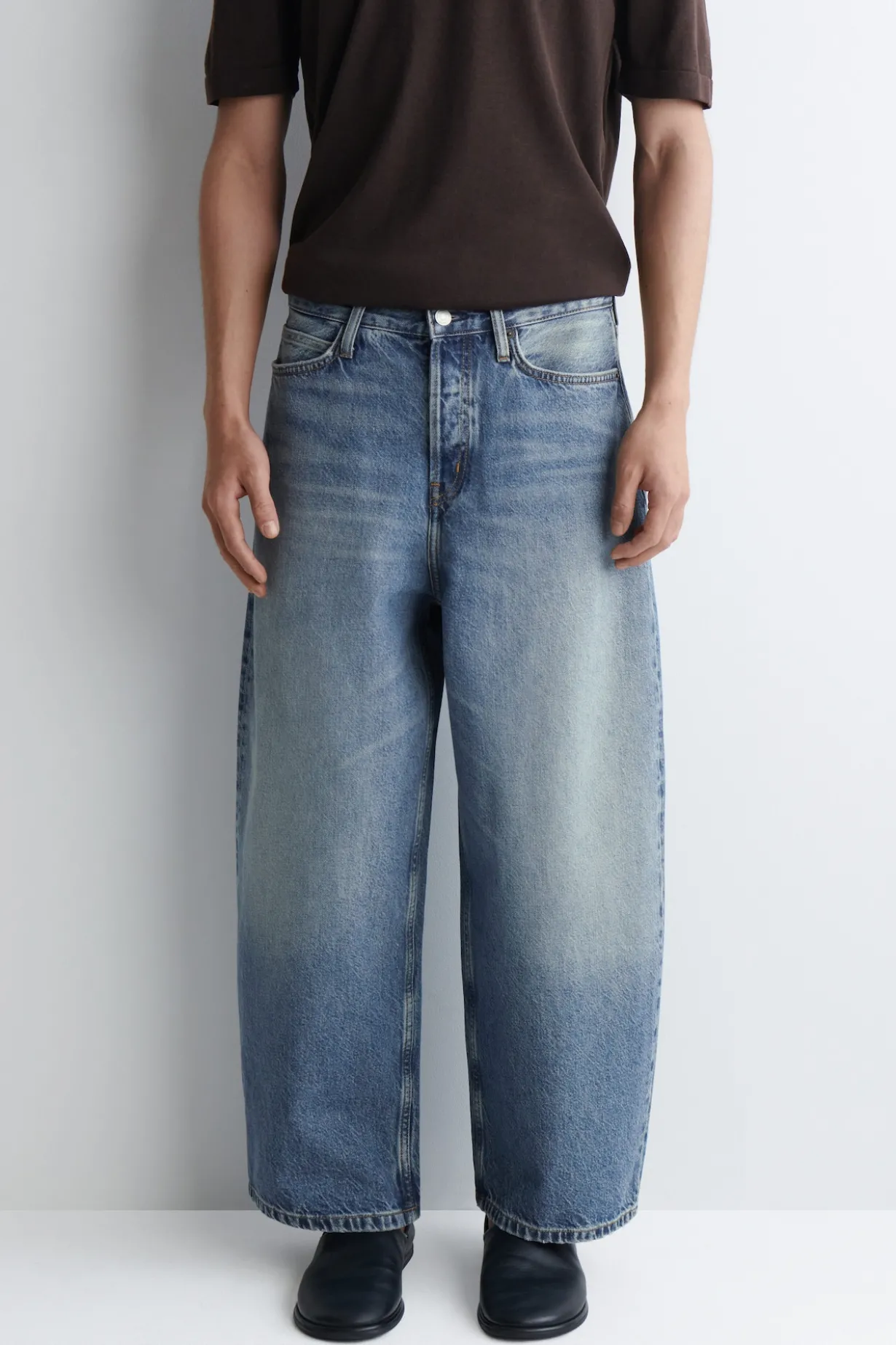 CASK LOCKERE JEANS MIT BARREL-BEIN