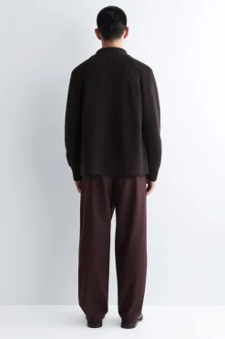 CHINOHOSE AUS BAUMWOLLE MIT GERADEM BEIN