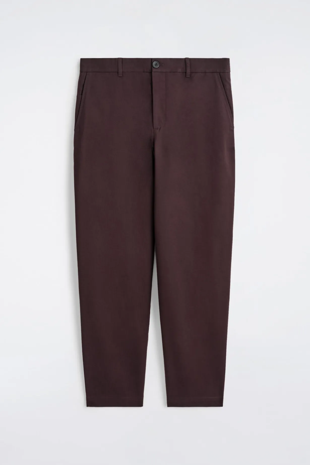 CHINOHOSE AUS BAUMWOLLE MIT GERADEM BEIN
