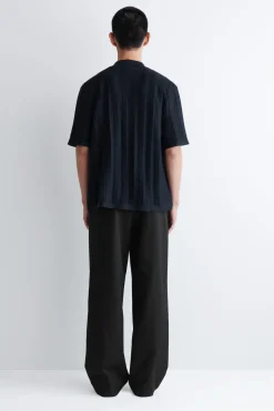 CHINOHOSE AUS BAUMWOLLE MIT WEITEM BEIN