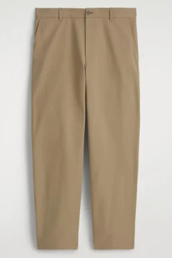 CHINOHOSE AUS BAUMWOLLE MIT GERADEM BEIN
