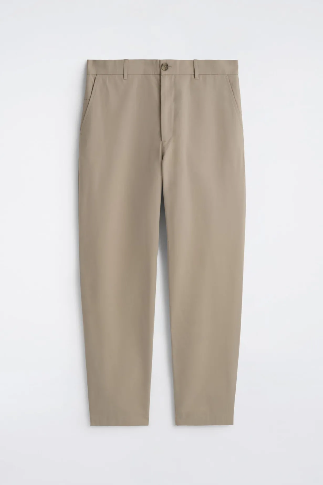 CHINOHOSE AUS BAUMWOLLE MIT GERADEM BEIN