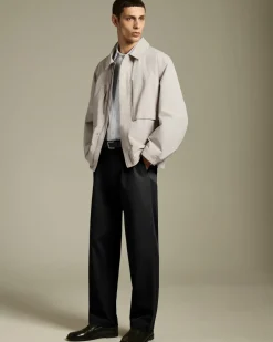 CHINOHOSE AUS BAUMWOLLE MIT GERADEM BEIN