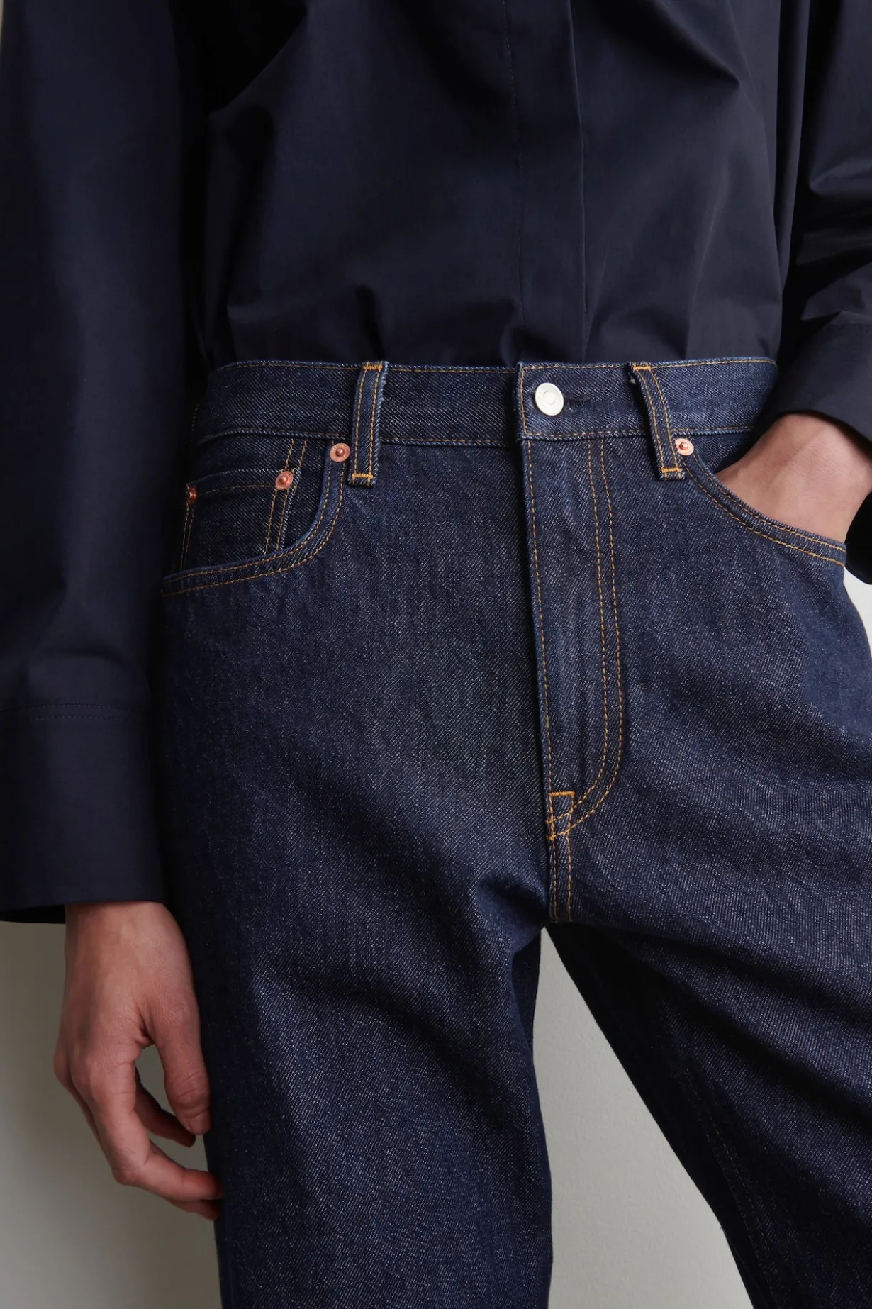 CHORD JEANS MIT GERADEM BEIN