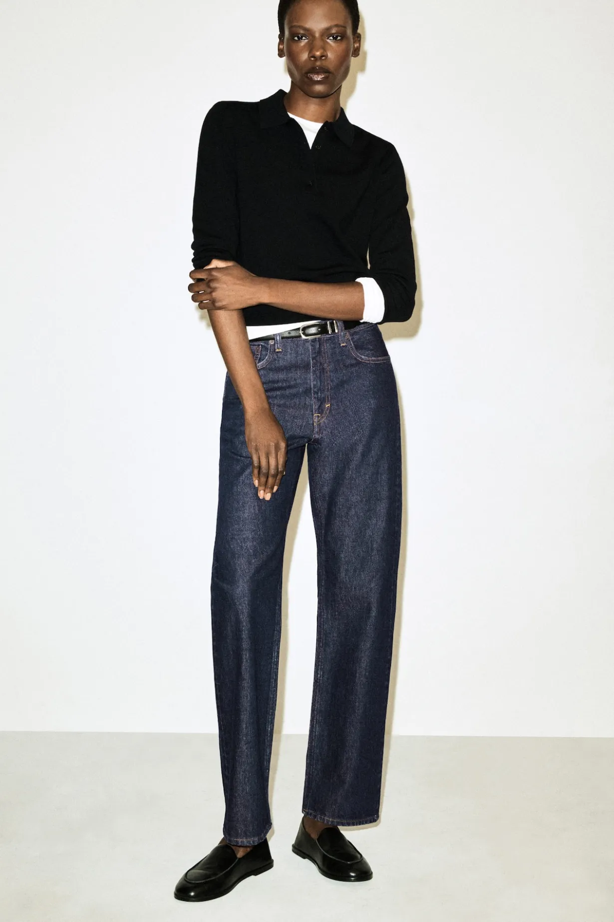 CHORD JEANS MIT GERADEM BEIN