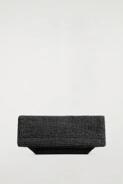 CLUTCH MIT UMSCHLAG - STROH