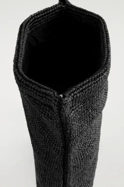 CLUTCH MIT UMSCHLAG - STROH