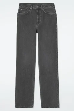COLUMN JEANS MIT GERADEM BEIN