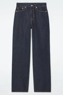 COLUMN JEANS MIT GERADEM BEIN