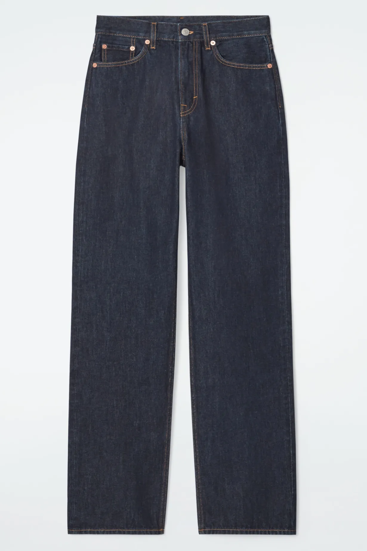 COLUMN JEANS MIT GERADEM BEIN