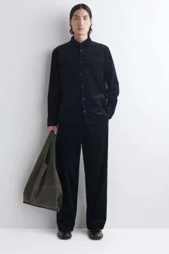 CORDHOSE MIT WEITEM BEIN
