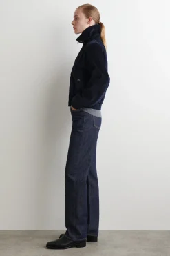 CORDJACKE MIT STEHKRAGEN