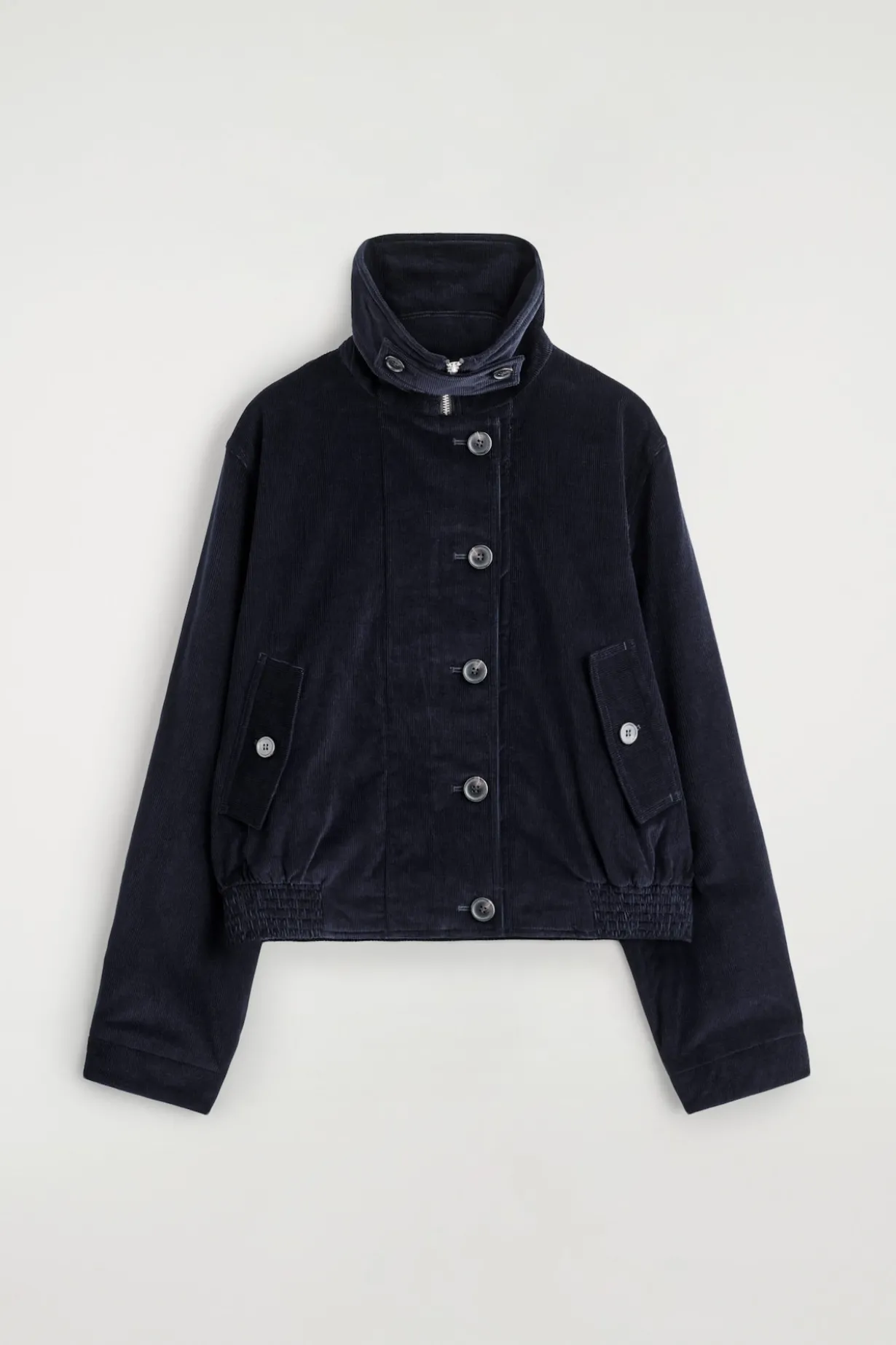 CORDJACKE MIT STEHKRAGEN